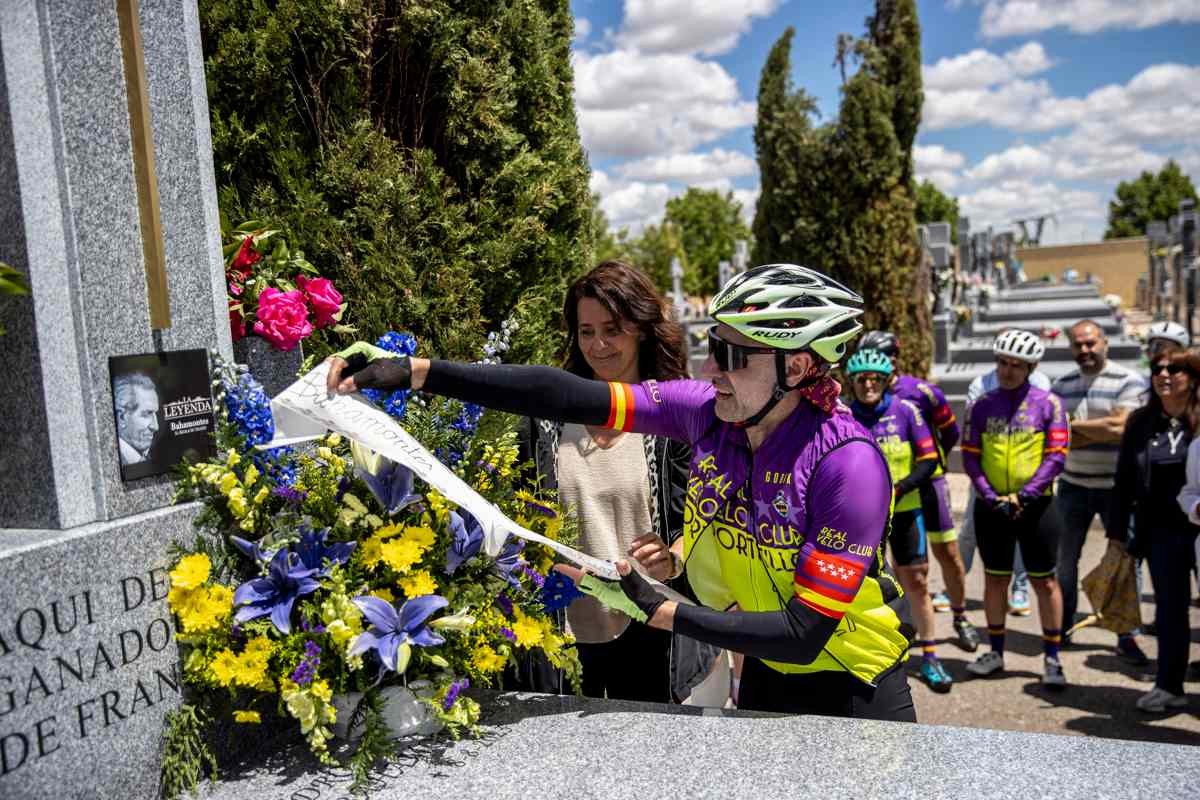 Homenaje a Bahamontes en Toledo.