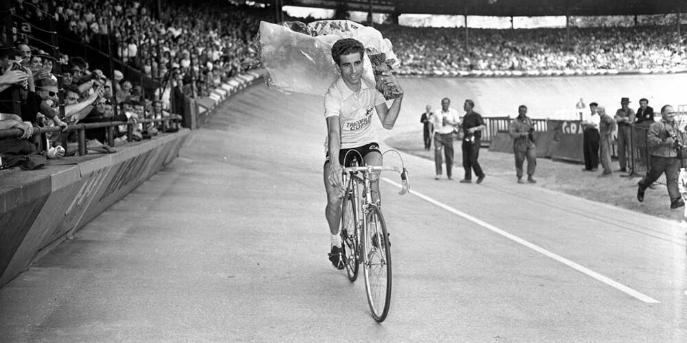 Bahamontes, cuando conquistó el Tour de Francia.