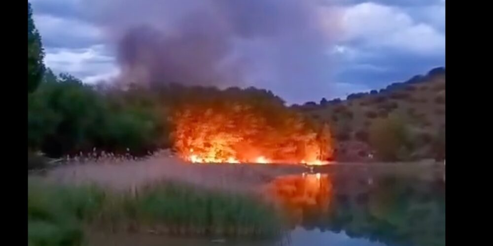 Incendio Lagunas Ruidera mayo 2024