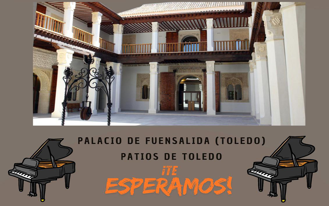 Cartel del concierto de Voces en Armonía en el Palacio de Fuensalida