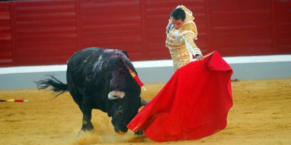 Imagen de una corrida de toros.