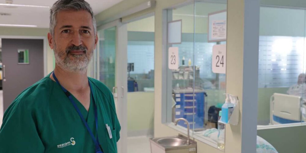 El doctor Gonzalo Hernández Martínez, del Hospital Universitario de Toledo.