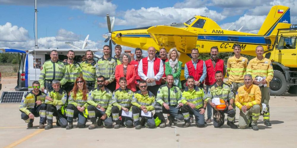 Presentación de la campaña de extinción de incendios en Castilla-La Mancha.