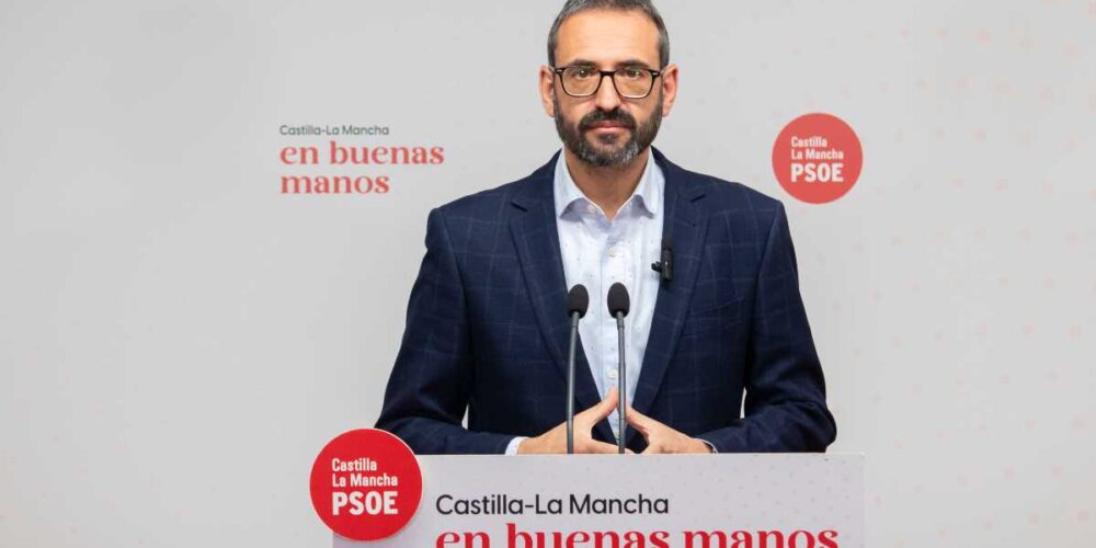 El secretario de Organización del PSOE regional, Sergio Gutiérrez.