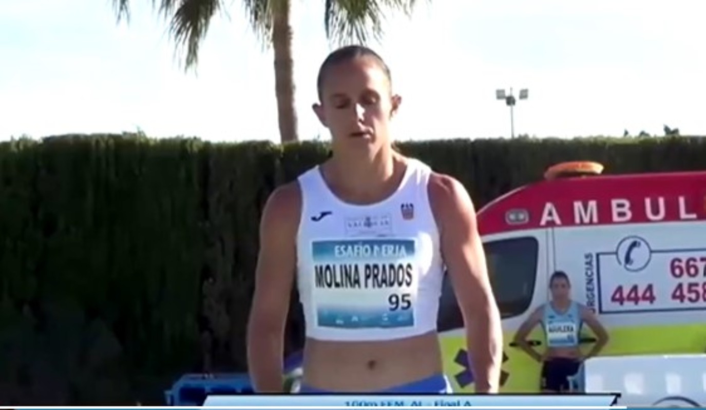 Sonia Molina-Prados, bronce en los 100m del Desafío de Nerja.