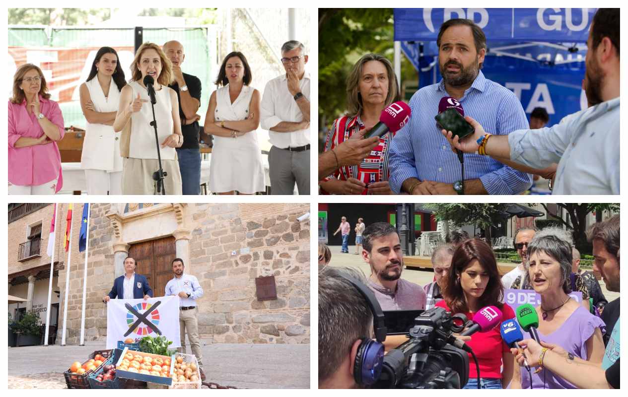 Las imágenes de este miércoles en la campaña de las elecciones europeas del 9 de junio.