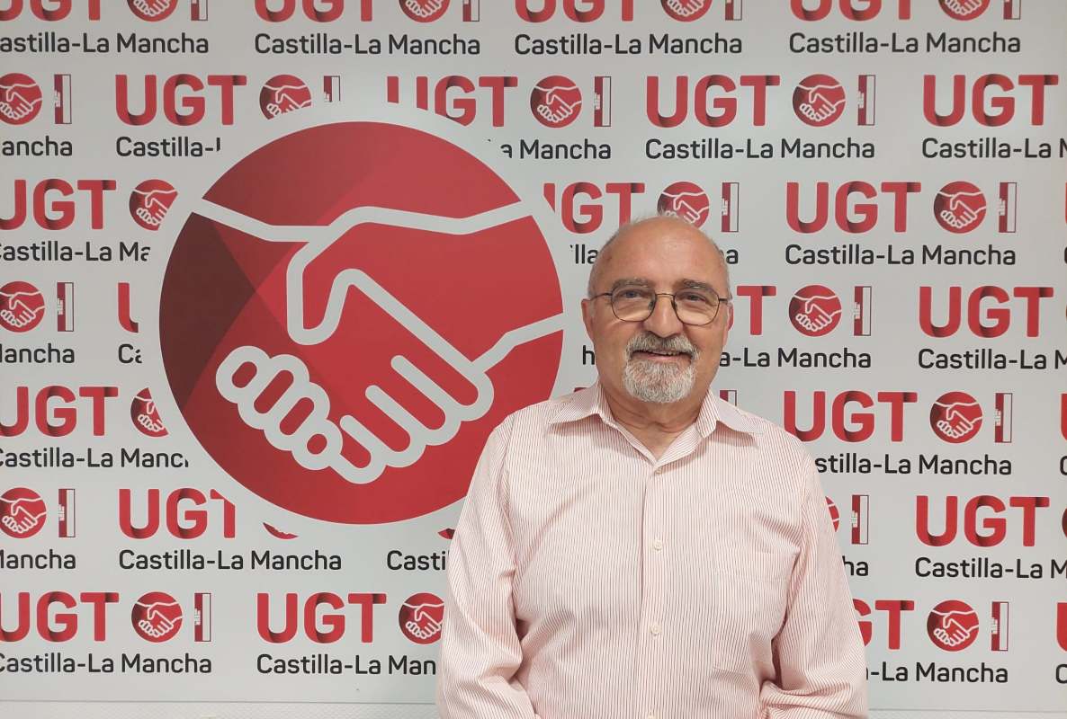 Jesús Santiago, secretario de Organización de la Unión de Jubilados y Pensionistas de UGT en Castilla-La Mancha.