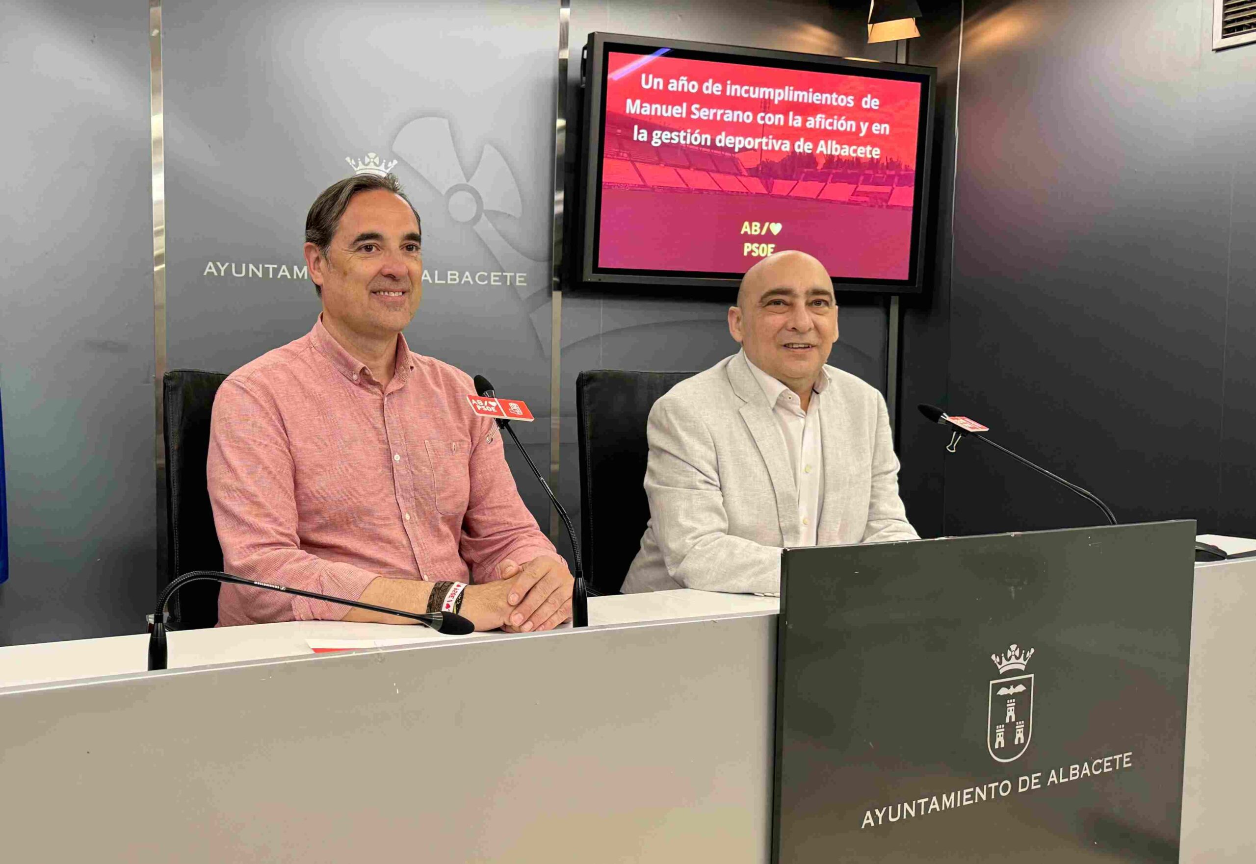 Concejales socialistas, Jacinto Navarro y Roberto Tejada