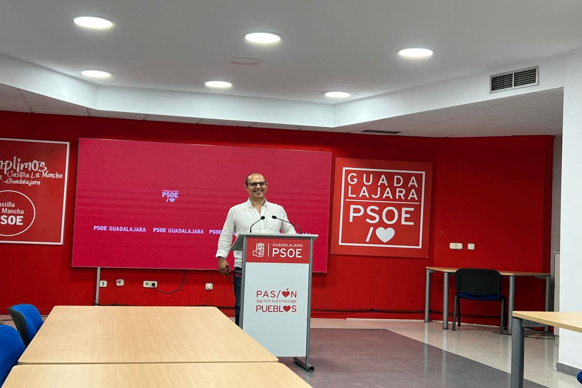 Pablo Bellido, secretario provincial PSOE en Guadalajara