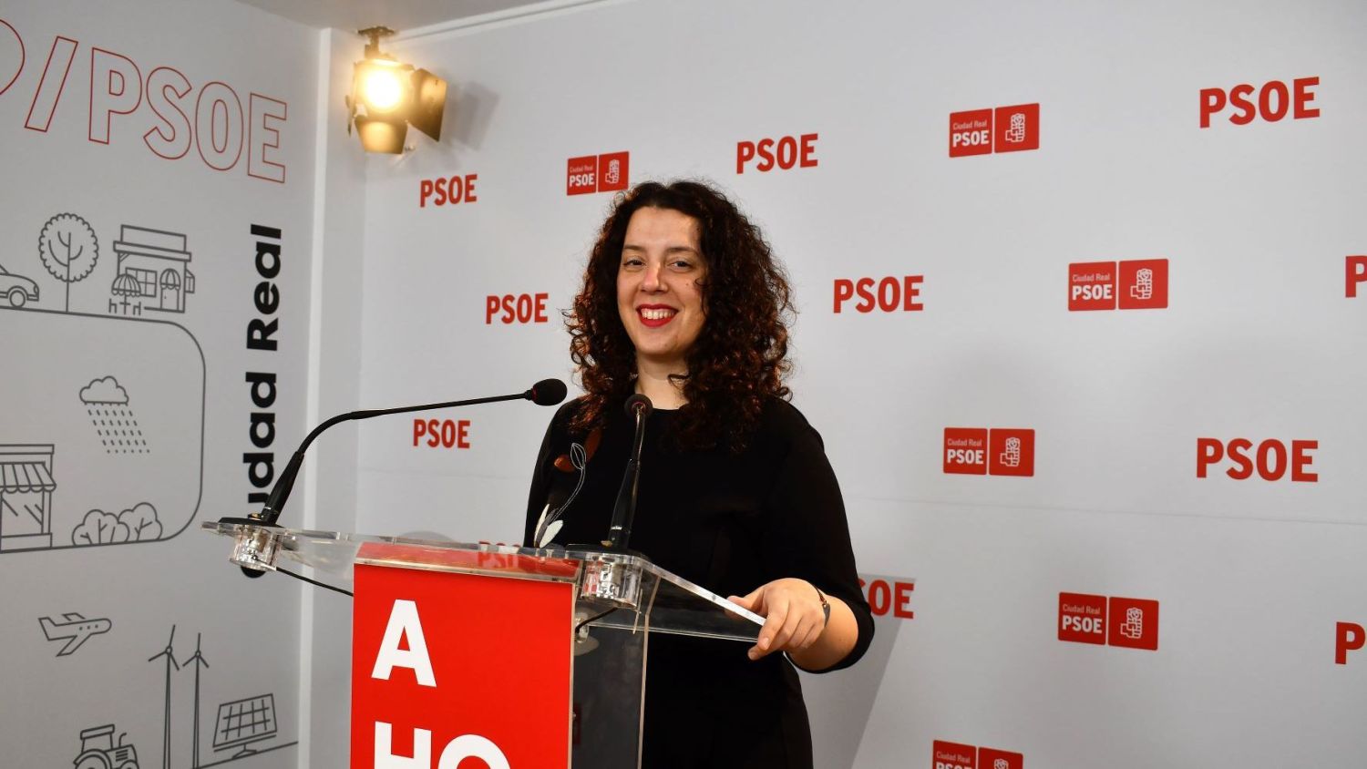 Imagen de archivo de la portavoz del PSOE en el Ayuntamiento de Ciudad Real, Sara Martínez