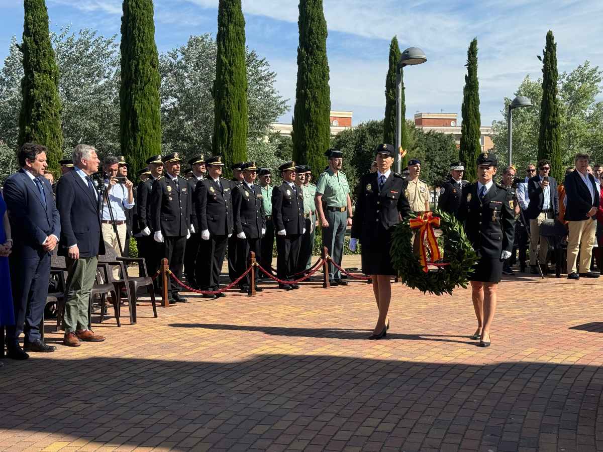 La Policía Nacional rinde homenaje a los tres agentes de Ciudad Real asesinados a manos del terrorismo