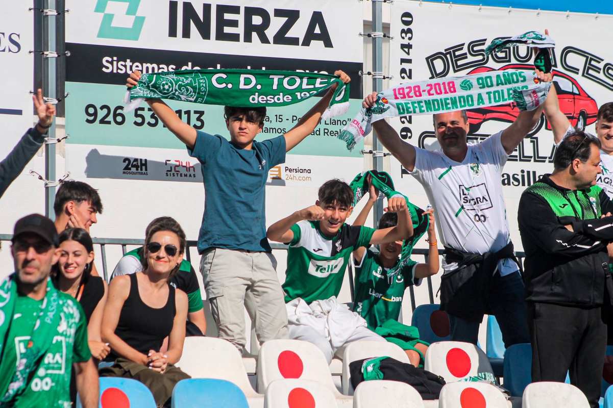 Facilidades para la afición del Toledo. Foto: CD Toledo.