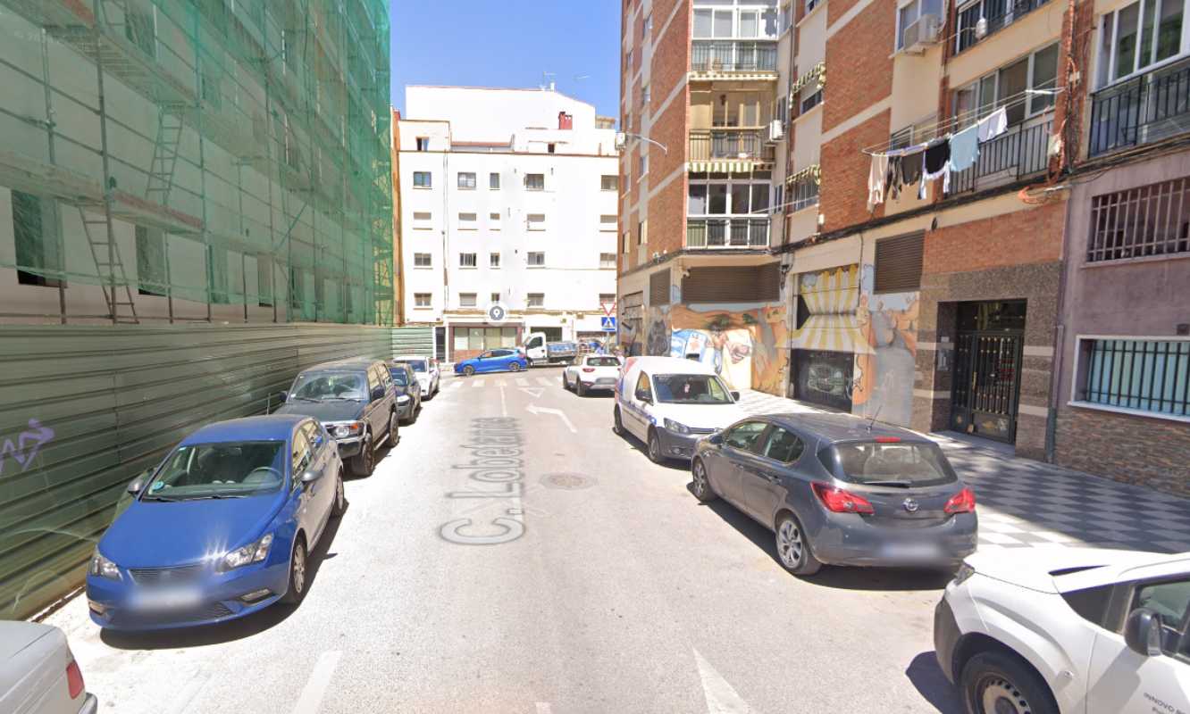 Imagen de la calle Lobetanos, en Cuenca.