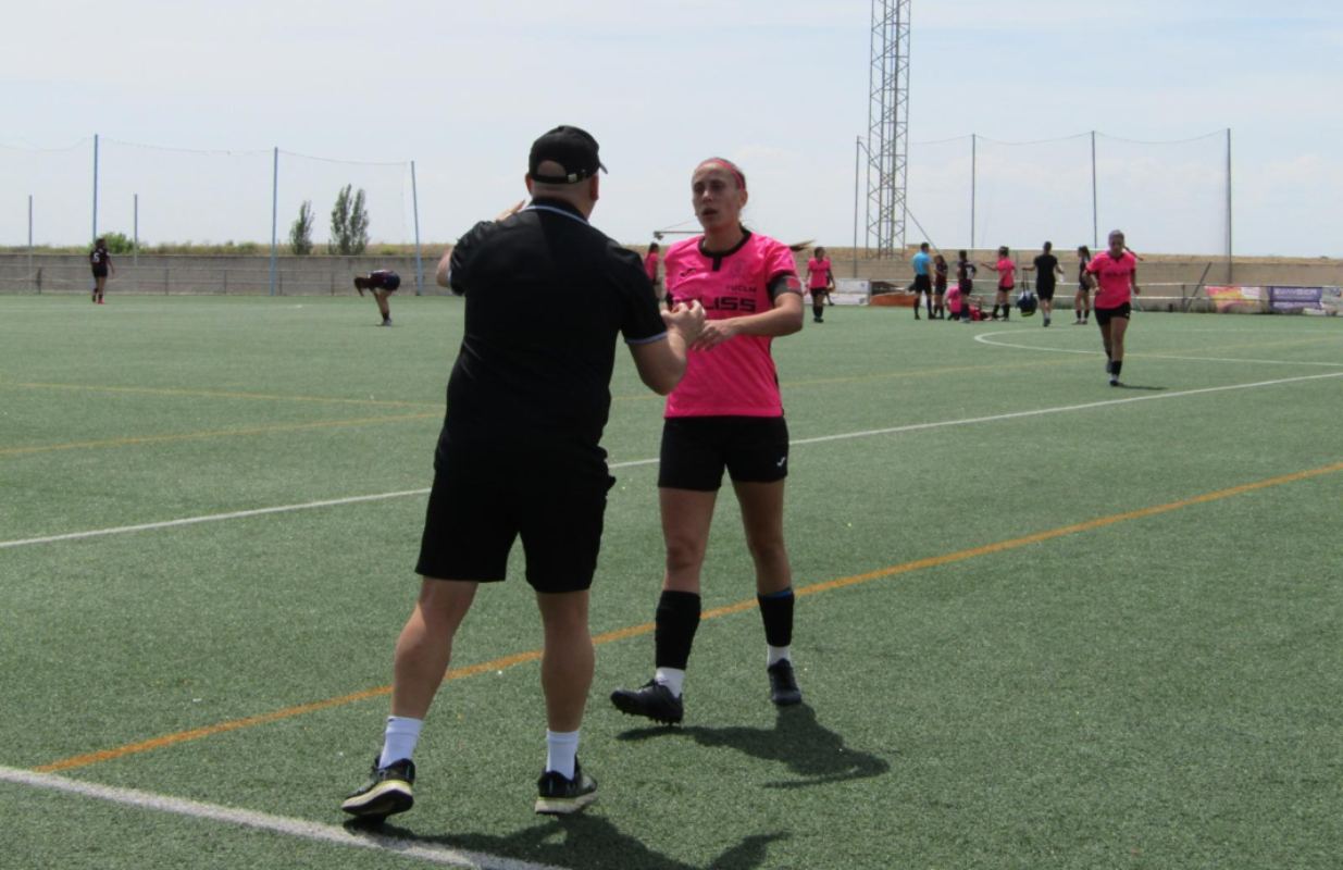 Cristina Cañas, capitana de la EM Féminas Soliss Fuensalida.