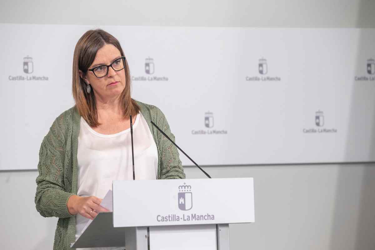 La consejera portavoz del Gobierno de Castilla-La Mancha, Esther Padilla.