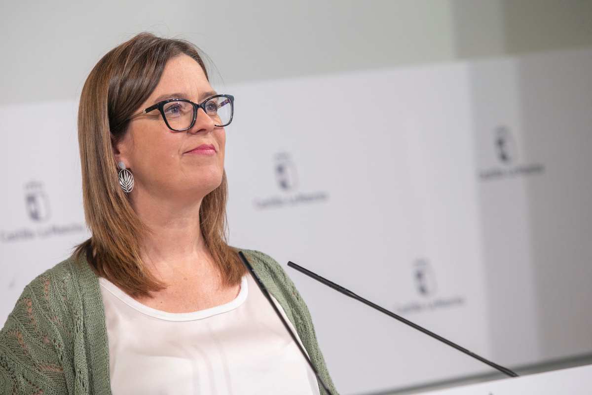 La consejera portavoz del Gobierno de Castilla-La Mancha, Esther Padilla.