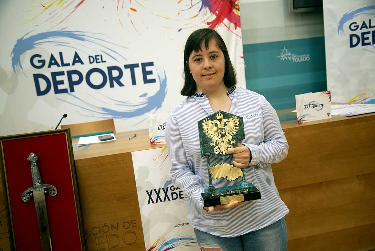 Iris Agudo, Premio Diputación de Toledo. Foto: Rebeca Arango.