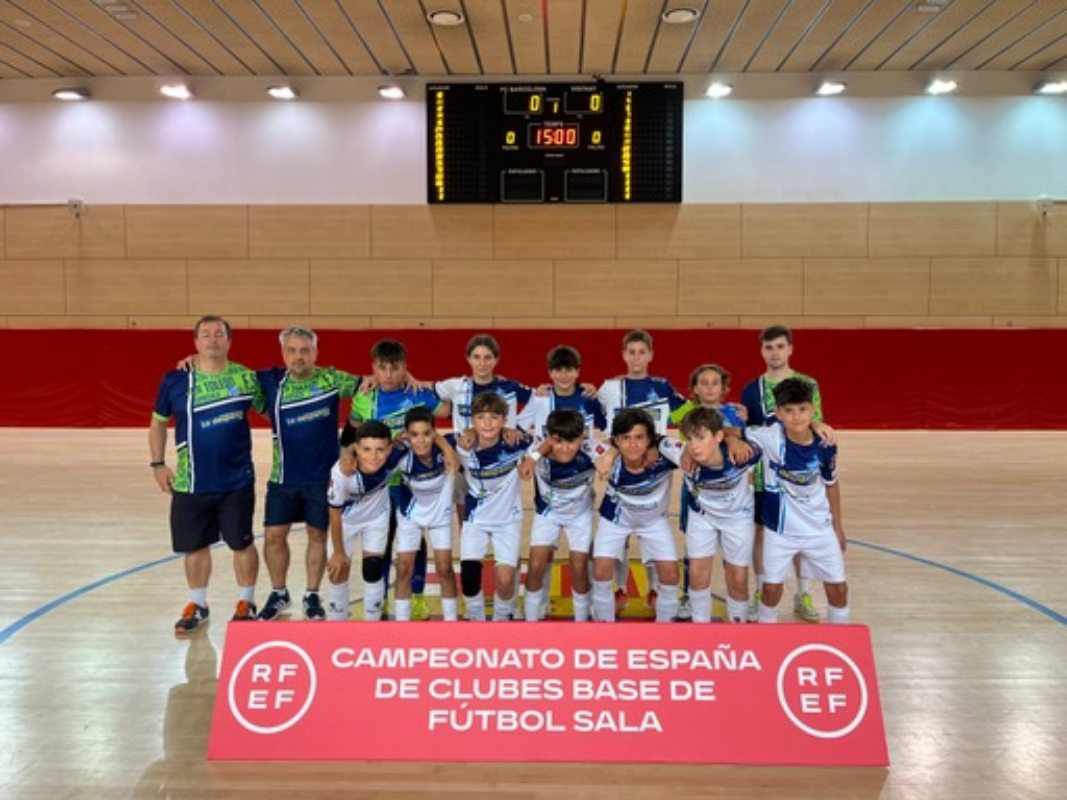 La gran reacción del Moprisala a punto estuvo de llevarle hasta la final del Campeonato de España. Foto: FFCM.