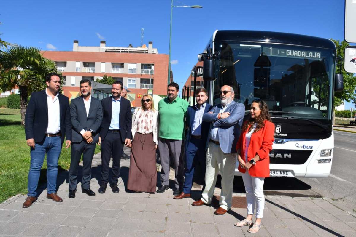 Presentación de la nueva flota del servicio ASTRA en Marchamalo (Guadalajara)