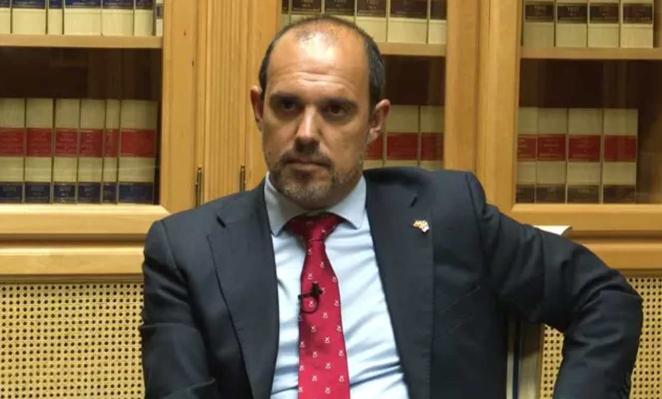 El presidente de las Cortes de Castilla-La Mancha, Pablo Bellido.