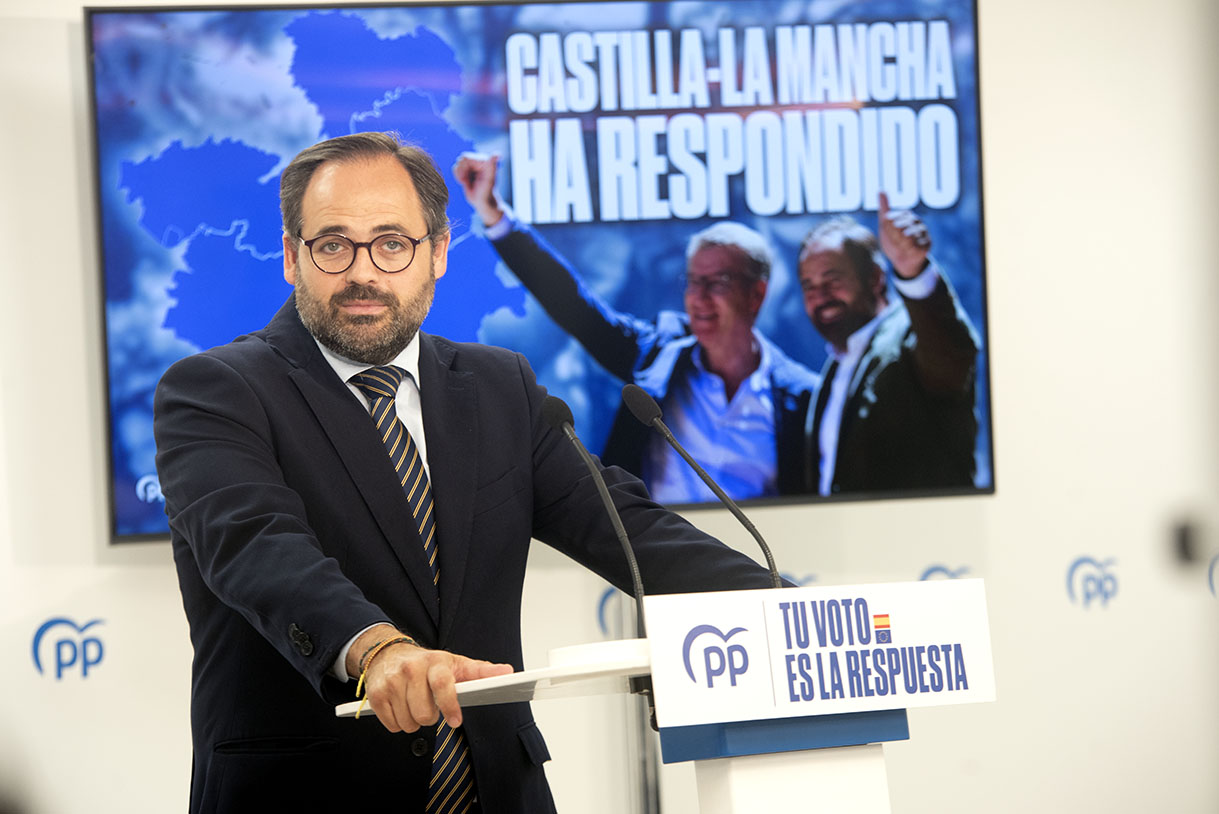 Paco Núñez, presidente del Partido Popular de CLM.