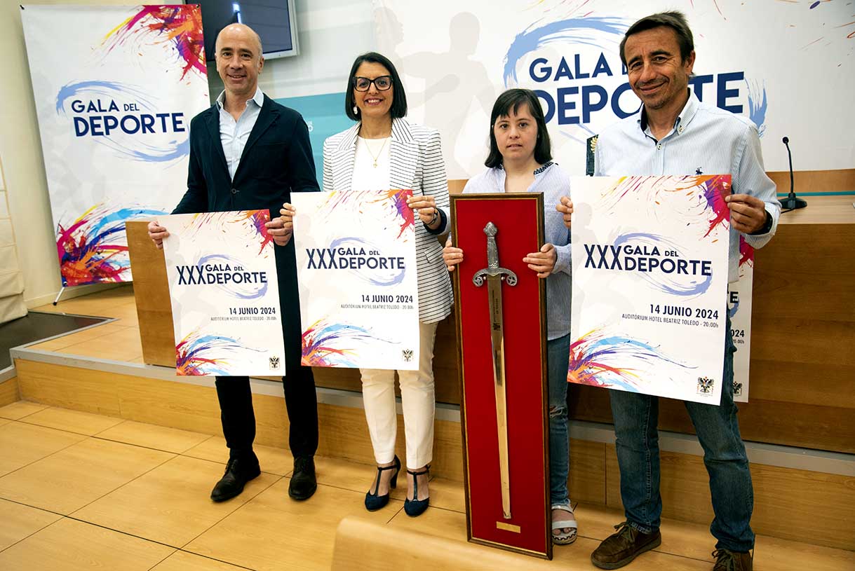 Presentación de la XXX Gala del Deporte de la Diputación de Toledo.