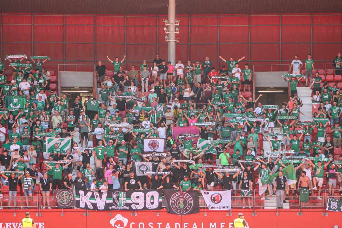 La afición del Toledo dará el do de pecho. Foto: CD Toledo.