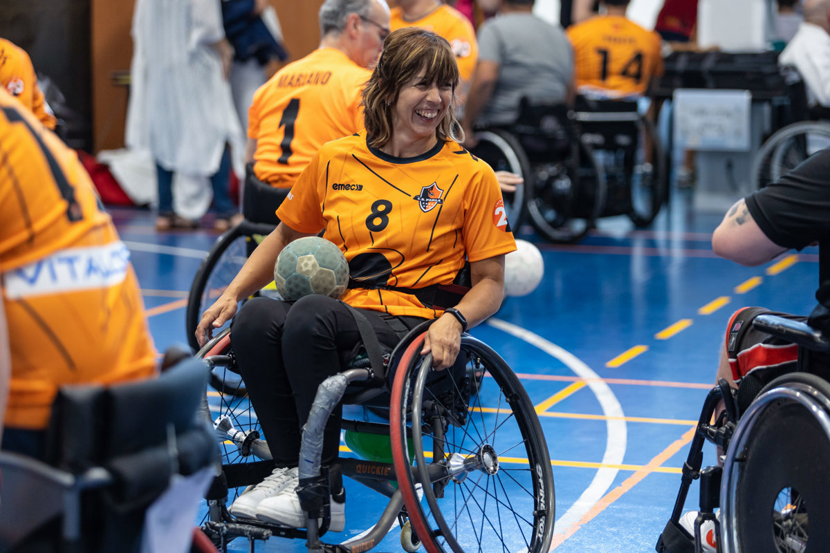 Jornada del Deporte en Parapléjicos. Foto: EFE/Ángeles Visdómine.