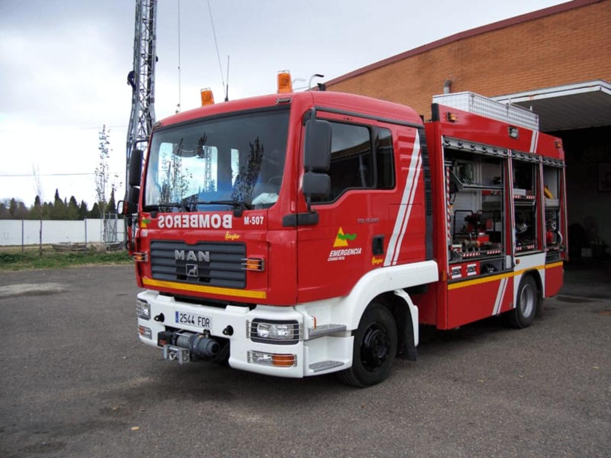 Camión de bomberos de Ciudad Real