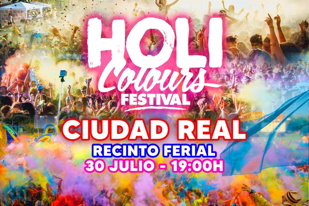 Cartel del Holi Colours Festival de la Pandorga