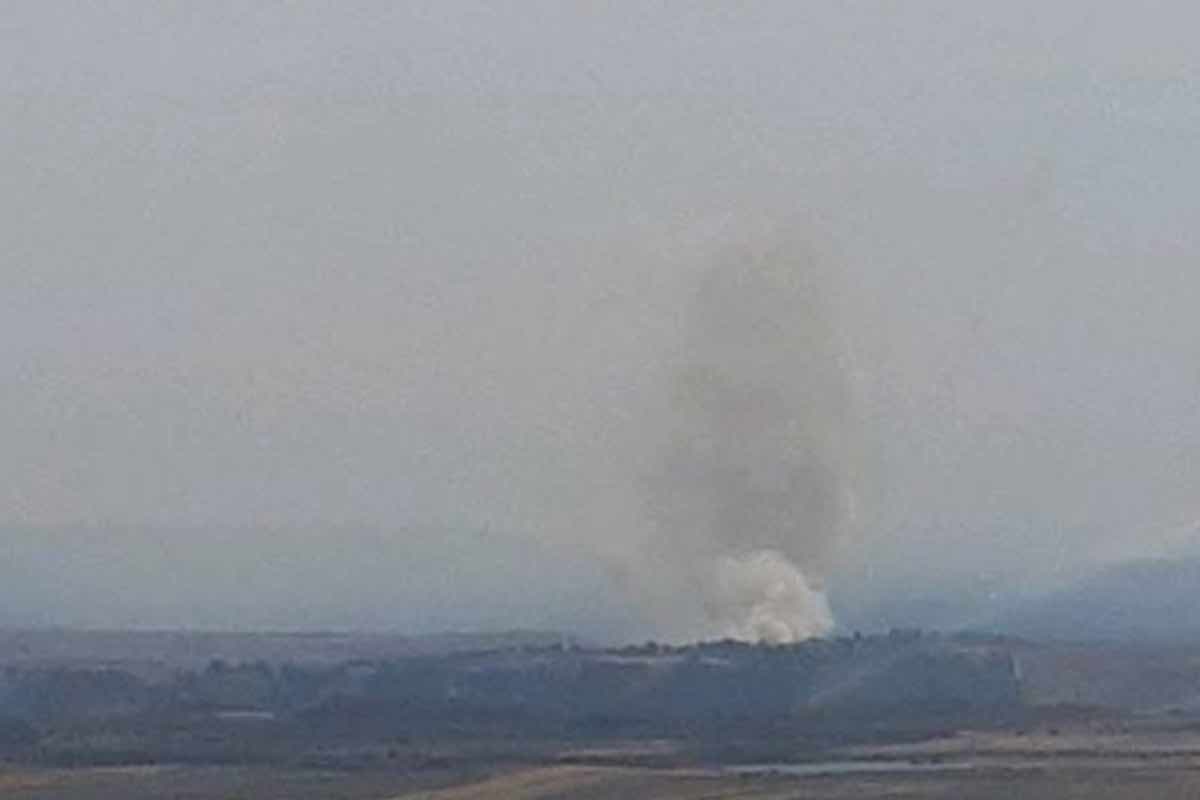 Se declara un incendio en Borox (Toledo) en que trabajan medios terrestres y aéreos/Foto: INFOCAM