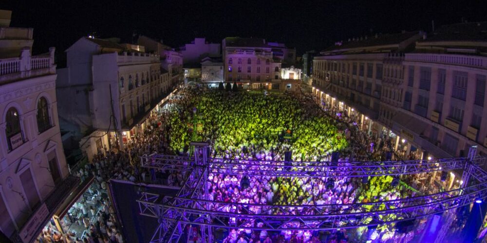 Imagen de archivo de la Plaza Mayor de Ciudad Real durante la festividad de la Pandorga