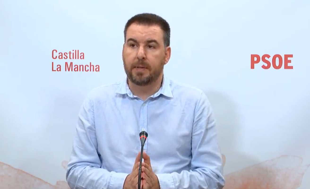 El diputado regional del PSOE, Antonio Sánchez.