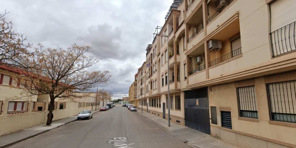 Calle Ávila, en Tomelloso.