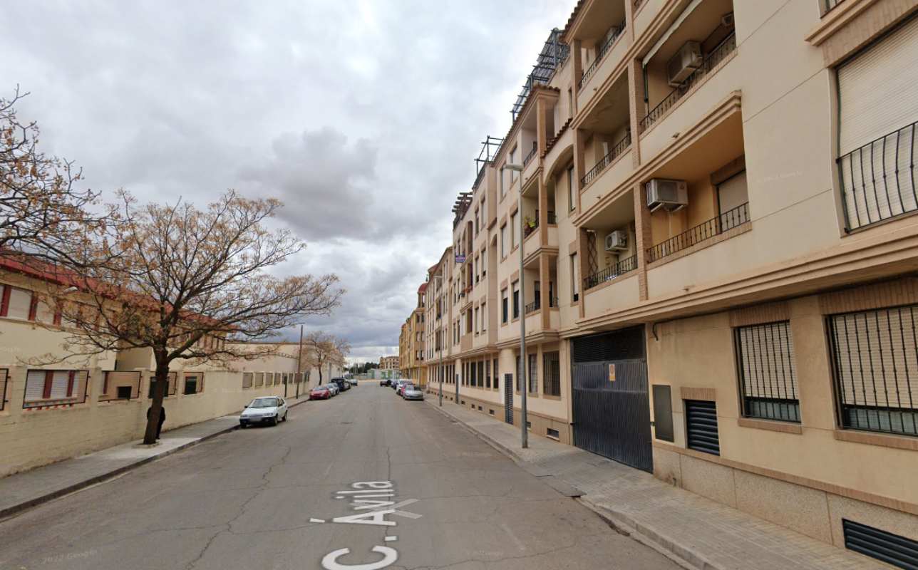 Calle Ávila, en Tomelloso.