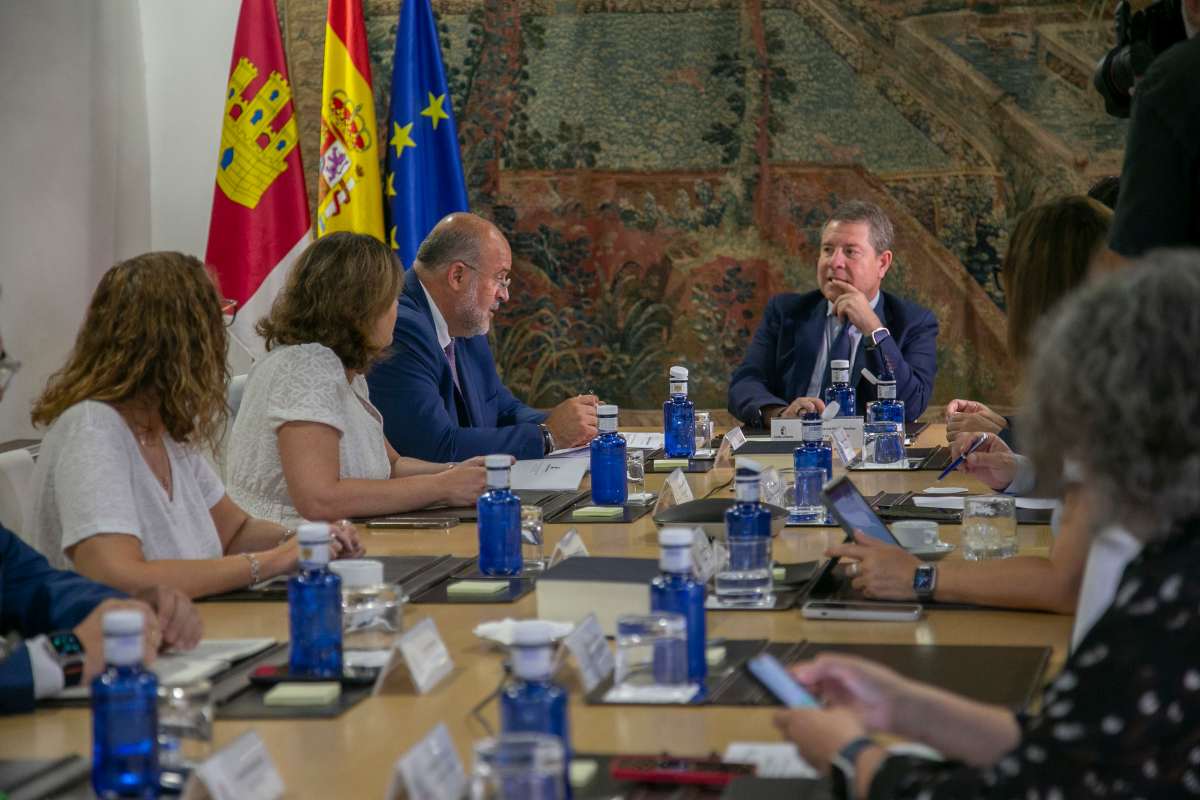 Imagen del consejo de Gobierno extraordinario de Castilla-La Mancha.