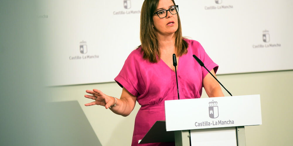 Esther Padilla, consejera portavoz del Gobierno de CLM