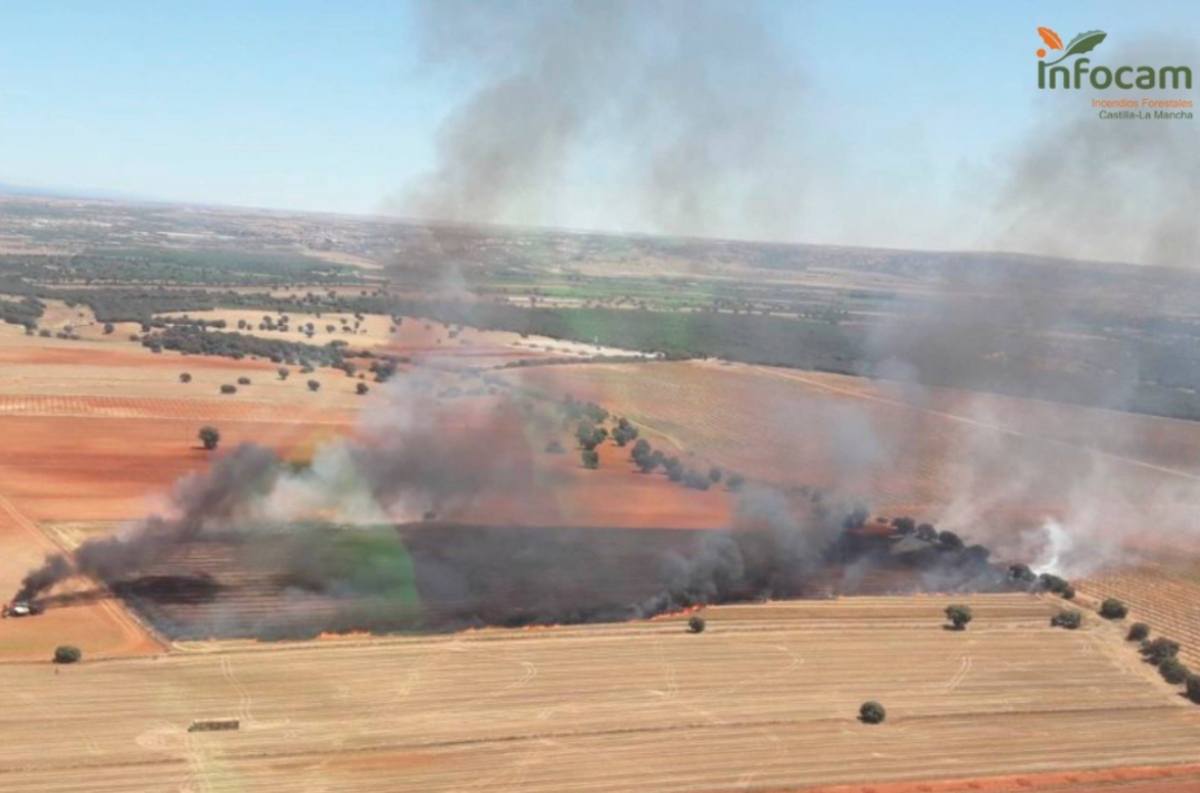 Incendio en la Pueblanueva