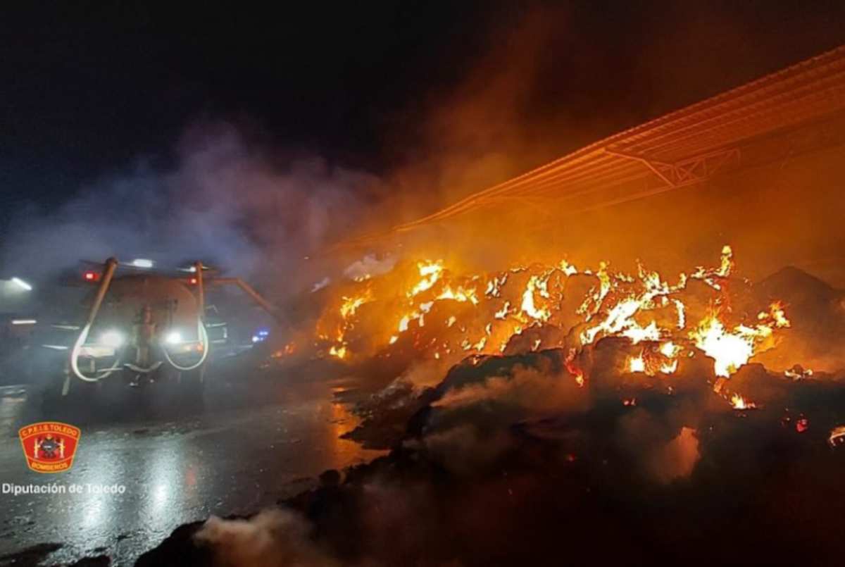 incendio, vacas, vaquería.