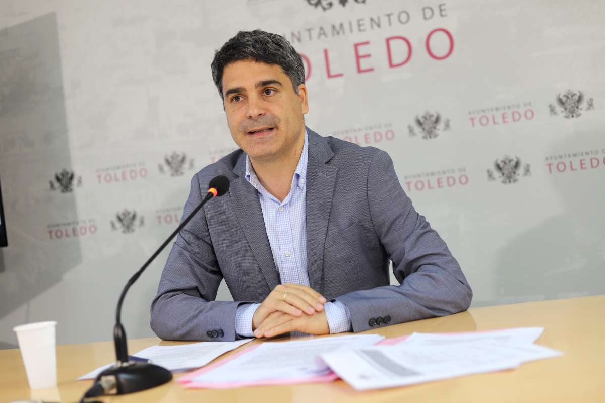 El portavoz del Gobierno local de Toledo, Juanjo Alcalde.