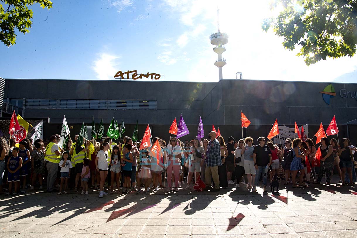 Manifestación atento