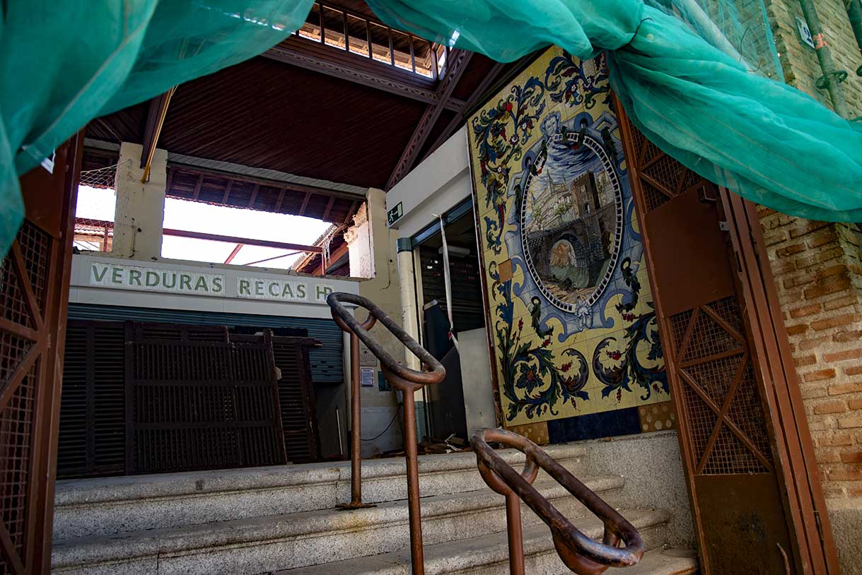 Mercado de Abastos de Toledo en obras