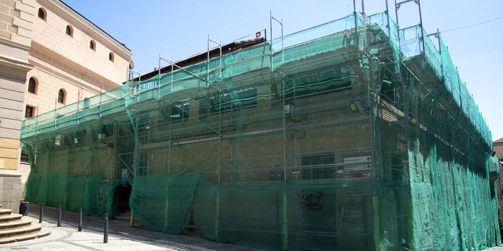 Mercado de Abastos de Toledo en obras