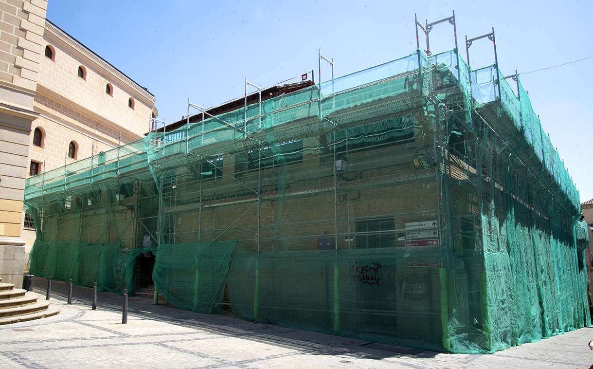 Mercado de Abastos de Toledo en obras