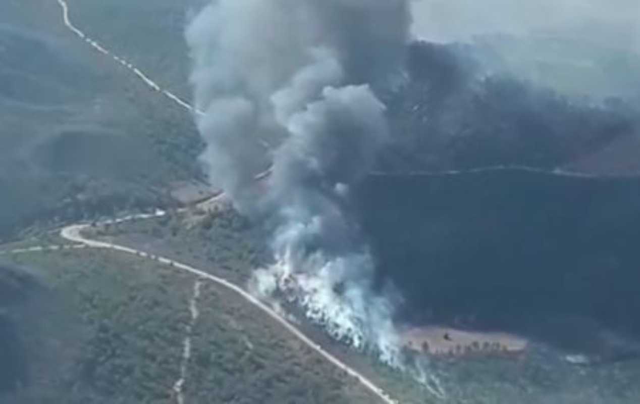 Incendio de Mingogil (Albacete), activo desde el viernes