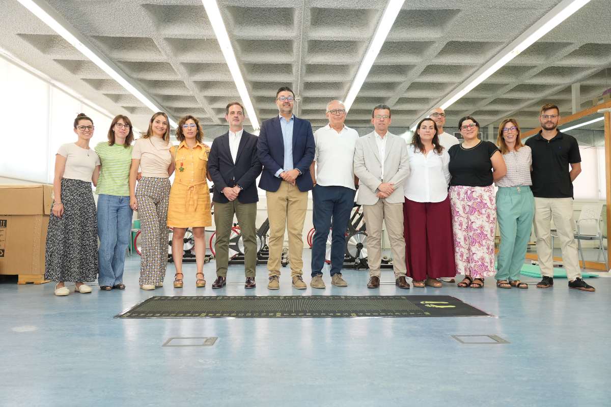 Amador Pastor, durante su visita al Centro de Estudios Sociosanitarios.