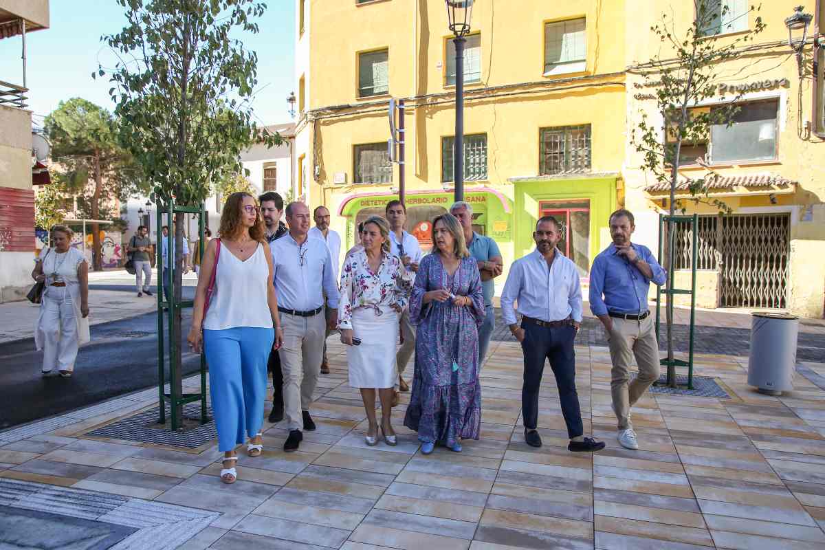 Inauguración de las Plazas Prim y San Esteban de Guadalajara