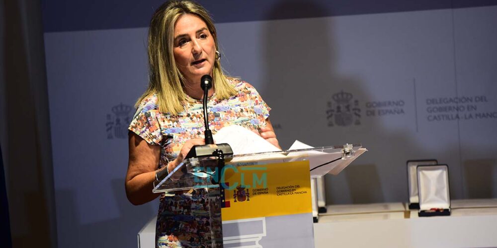 La delegada del Gobierno en Castilla-La Mancha, Milagros Tolón.