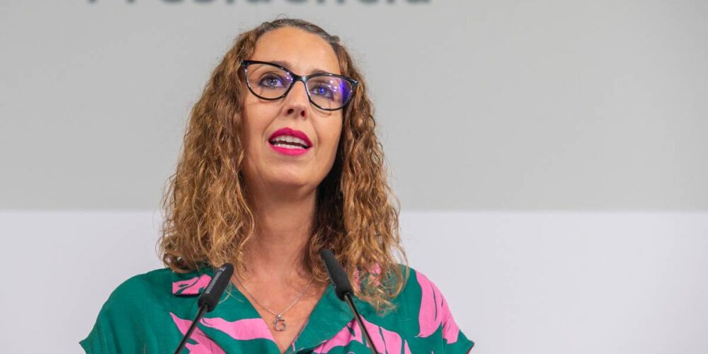 La consejera de Igualdad, Sara Simón.