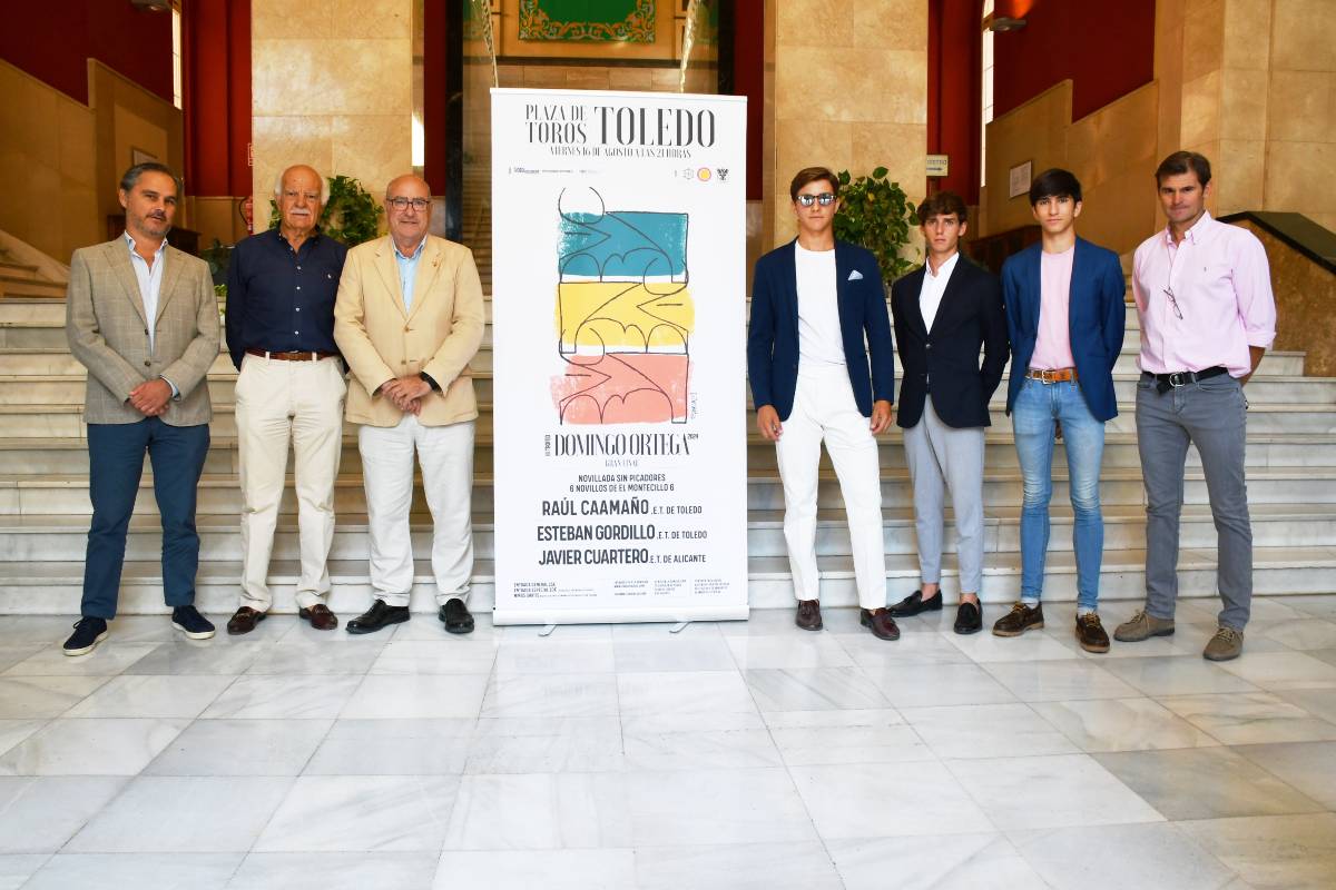 Presentación de la final del III Trofeo 'Domingo Ortega'.